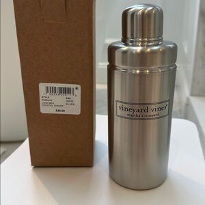 Vineyard Vines Stainless Steel Cocktail Shaker